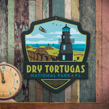 Metal Emblem Sign: NP Dry Tortugas National Park
