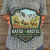 Metal Emblem Sign: NP Gates of the Arctic National Park