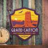 Metal Emblem Sign: NP Grand Canyon National Park
