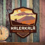 Metal Emblem Sign: NP Haleakala National Park