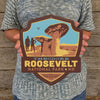 Metal Emblem Sign: NP Theodore Roosevelt National Park