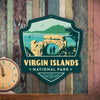 Metal Emblem Sign: NP Virgin Islands National Park
