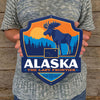 Metal Emblem Sign: SP Alaska
