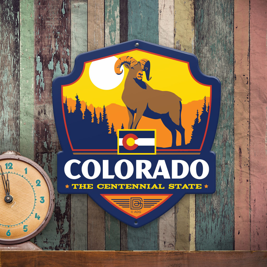 Metal Emblem Sign: SP Colorado