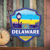 Metal Emblem Sign: SP Delaware