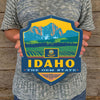 Metal Emblem Sign: SP Idaho