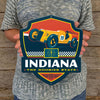 Metal Emblem Sign: SP Indiana
