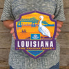 Metal Emblem Sign: SP Louisiana