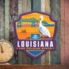 Metal Emblem Sign: SP Louisiana