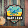 Metal Emblem Sign: SP Maryland