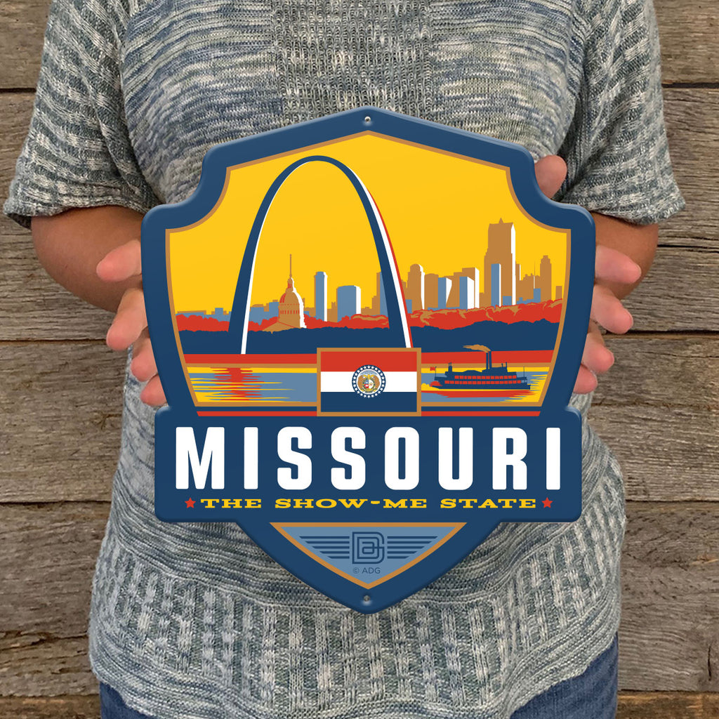 Metal Emblem Sign: SP Missouri