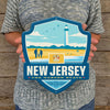 Metal Emblem Sign: SP New Jersey