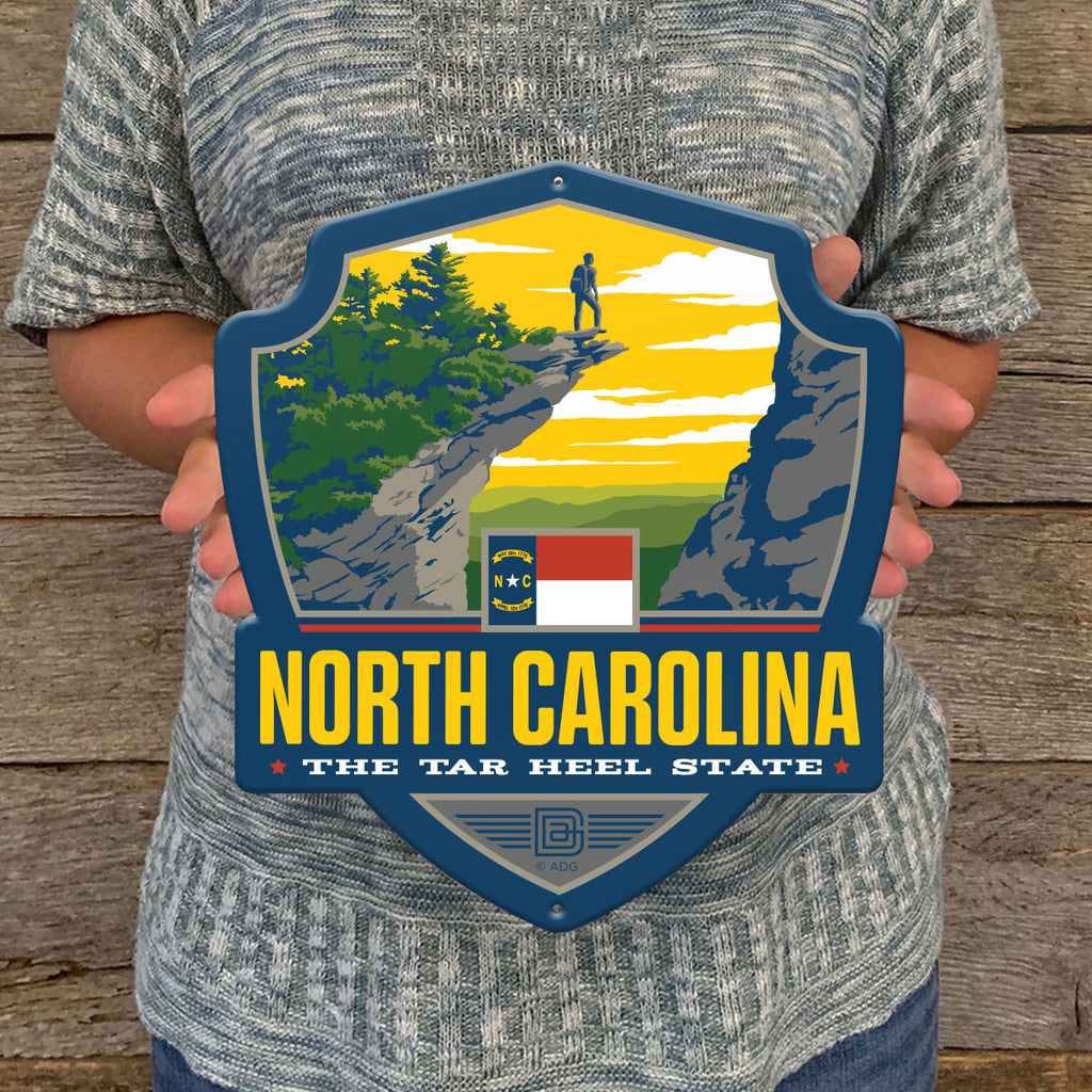Metal Emblem Sign: SP North Carolina