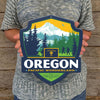 Metal Emblem Sign: SP Oregon