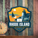 Metal Emblem Sign: SP Rhode Island