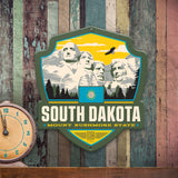 Metal Emblem Sign: SP South Dakota