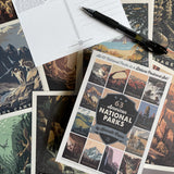 POSTCARDS: National Parks 63-piece Set by Kenneth Crane
