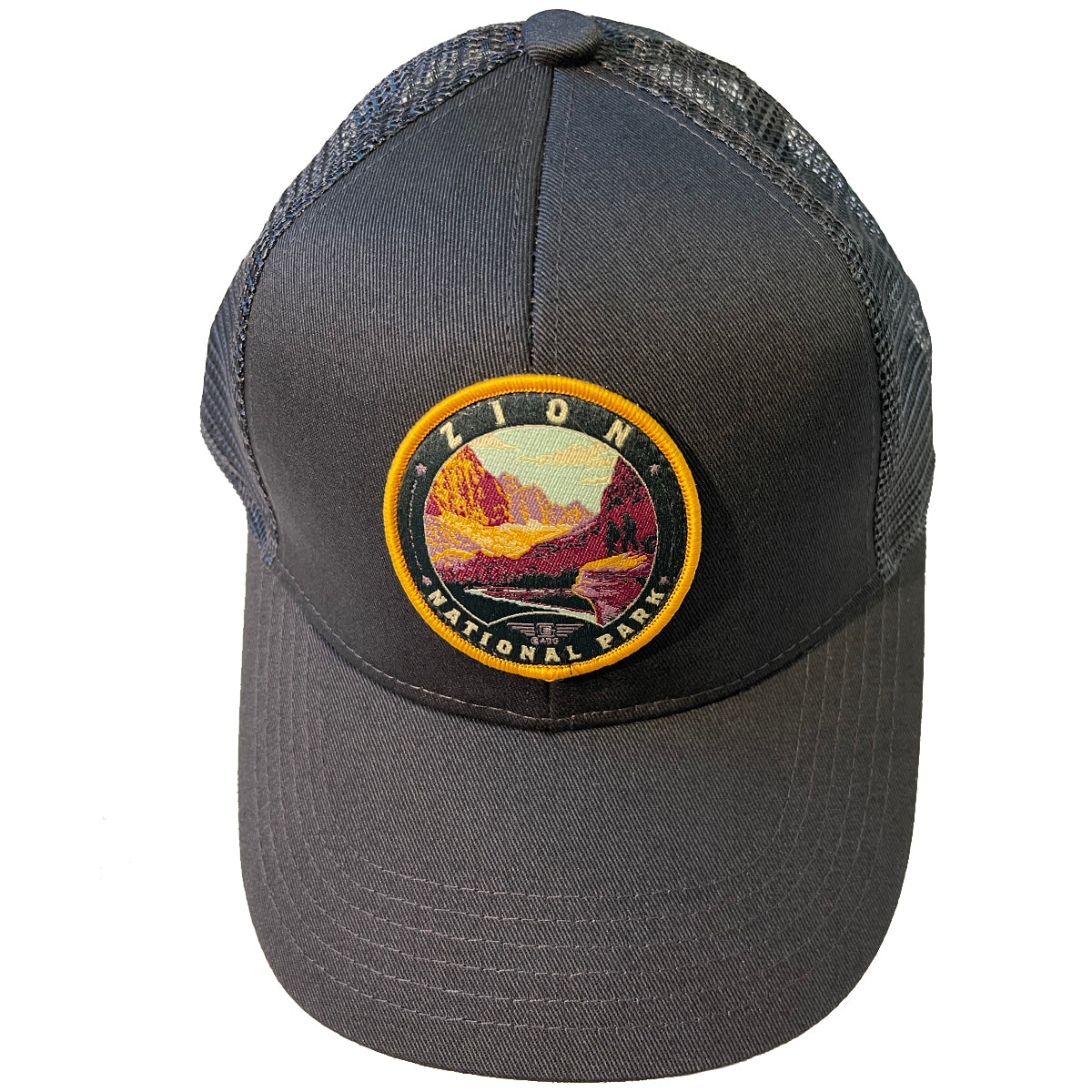 U9 'The Road To Zion' Utah Trucker Hat - Beehive Embroidered Baseball Cap