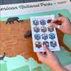 ADG 61 National Park Sticker set