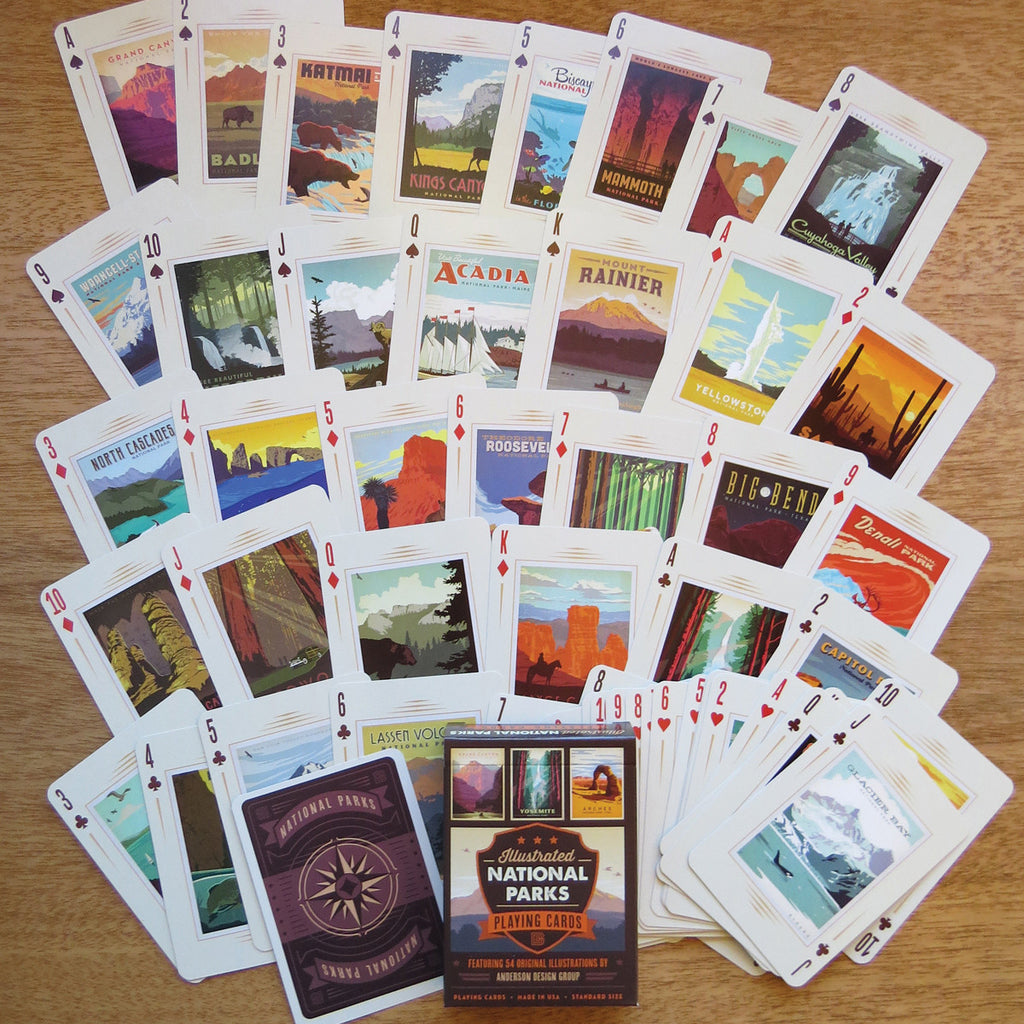 Playing Cards: American National Parks