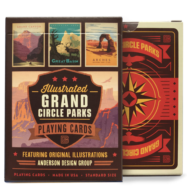 Playing Cards: Grand Circle Parks