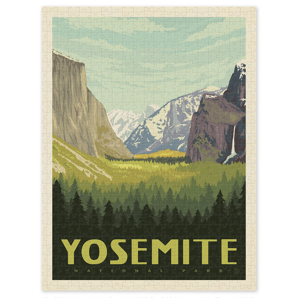 500-Pc. Puzzle: Yosemite National Park (Yosemite Valley)