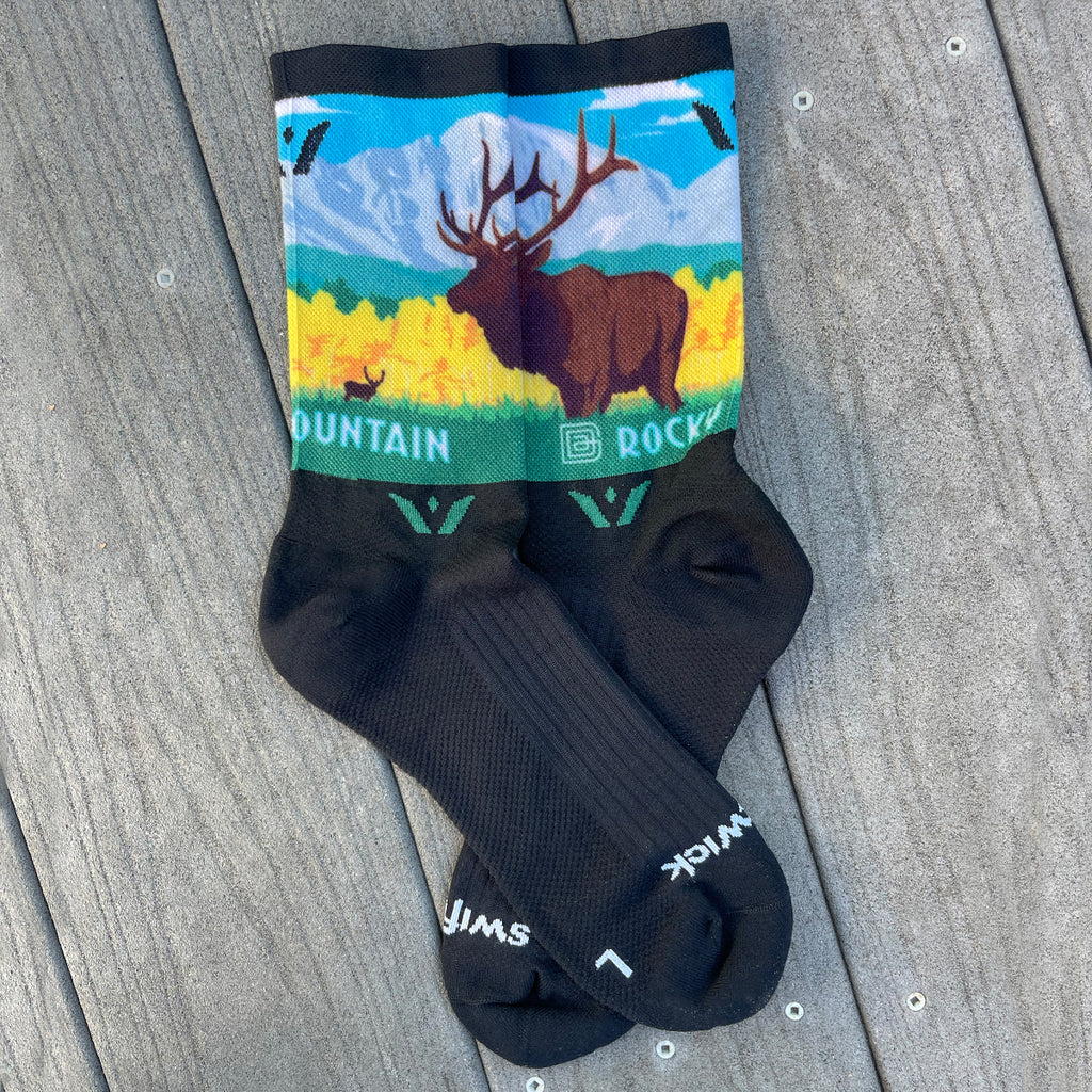 National Park Socks: Rocky Mountain