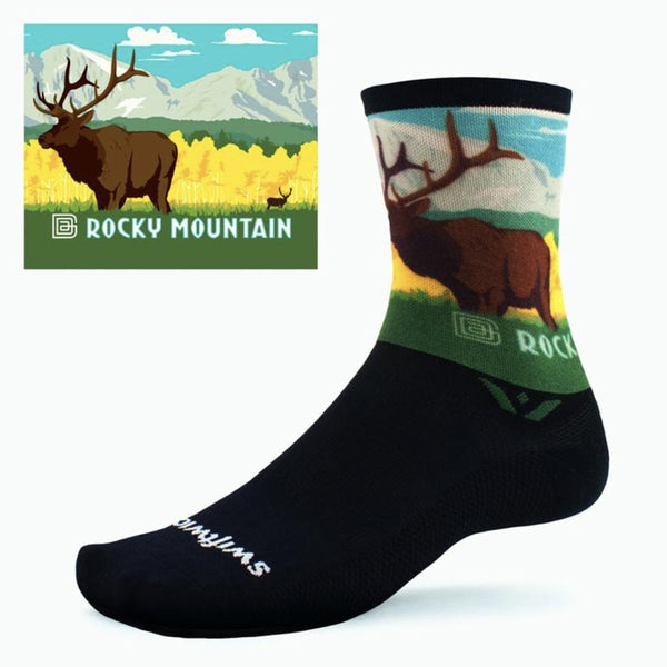 National Park Socks: Rocky Mountain