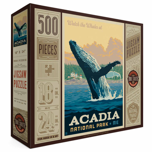Anderson Design Acadia National Park (Whale Watching) 500 pieces Puzzle