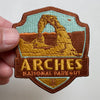 Iron-On Embroidered Patches: Set of 5 Utah Parks Emblems