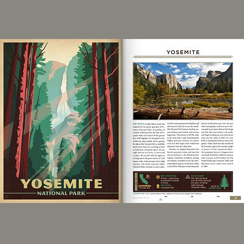 59 Illustrated National Parks: Celebrating 100 Years of Wilderness and Wonder [Book]